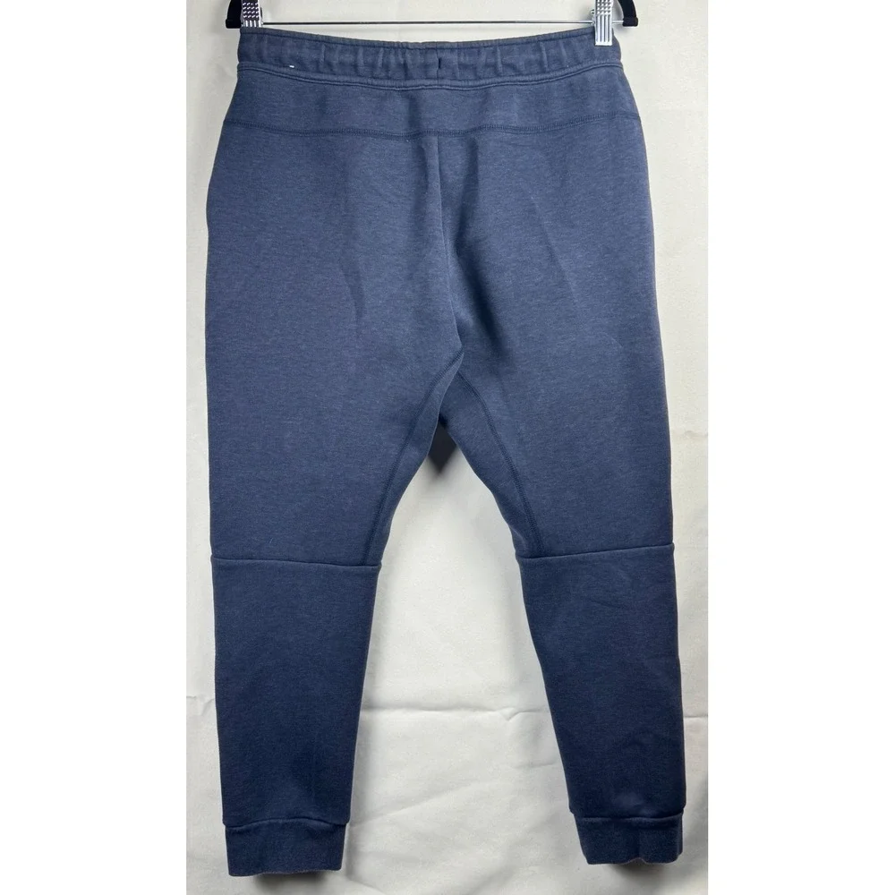 Nike Boys Tech Fleece Joggers Navy Blue Heathered Pants XL FD3287-473